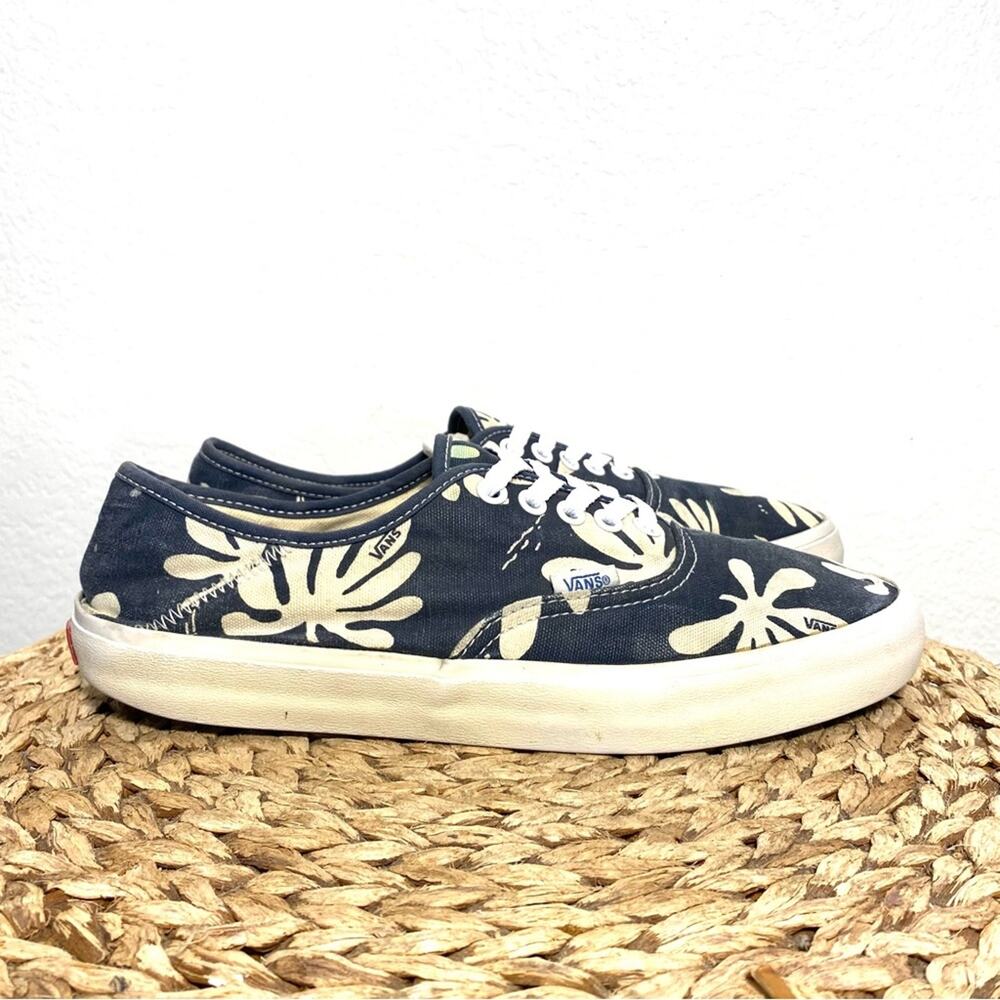 Vans Canvas Palm Leaf Blue Leaf